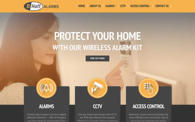 B-Hatt Alarms Website