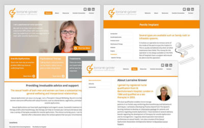 lorrainegrover.com WordPress Website