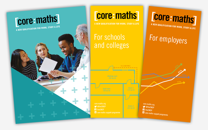 Core Maths – Leaflet Design