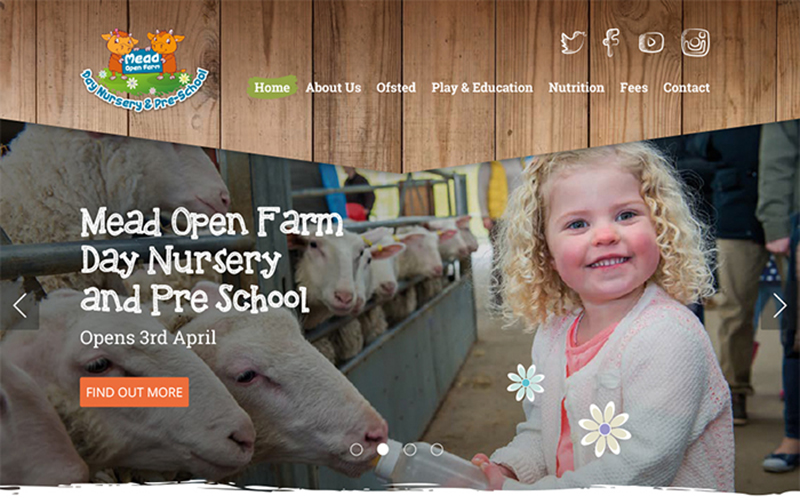 Mead Open Farm Day Nursery – Website