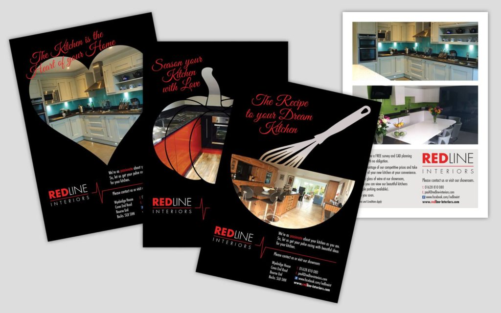 RedLine Interiors Leaflets