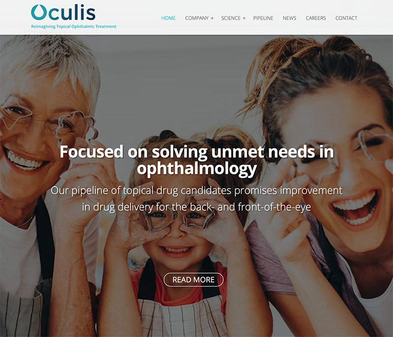 Oculis Website