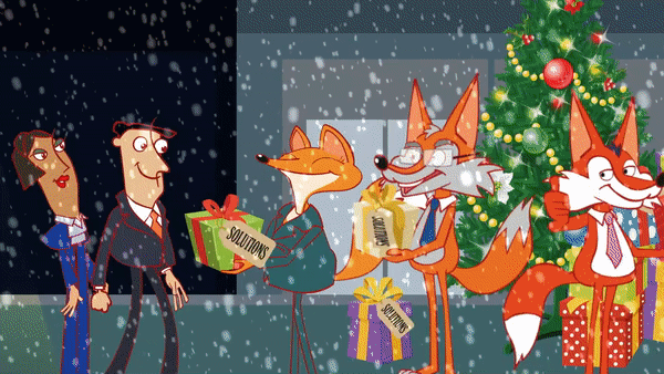 Fox Lawyers Animated Christmas Card 2019